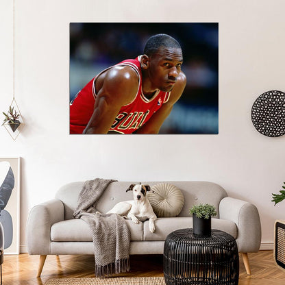Michael Jordan Classic Basketball Sport Wall Art Print Poster