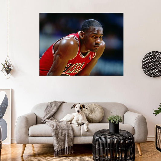 Michael Jordan Classic Basketball Sport Wall Art Print Poster