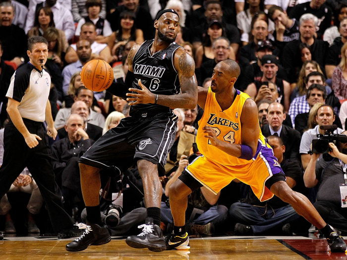 LeBron James Post Up Black Jersey Basketball Sport Wall Art Print Poster