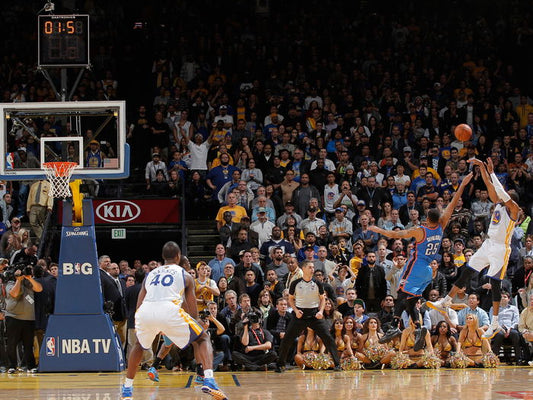 Andre Iguodala Game-Winner Fadeaway Shot Buzzer Beater OKC Thunder Basketball Sport Wall Art Print Poster