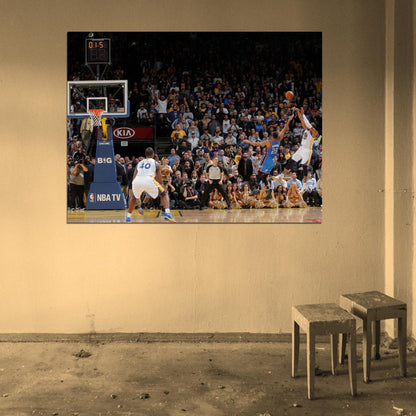 Andre Iguodala Game-Winner Fadeaway Shot Buzzer Beater OKC Thunder Basketball Sport Wall Art Print Poster
