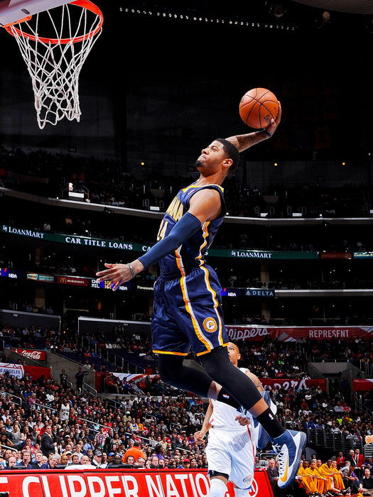 Paul George Slam Dunk Basketball Sport Wall Art Print Poster