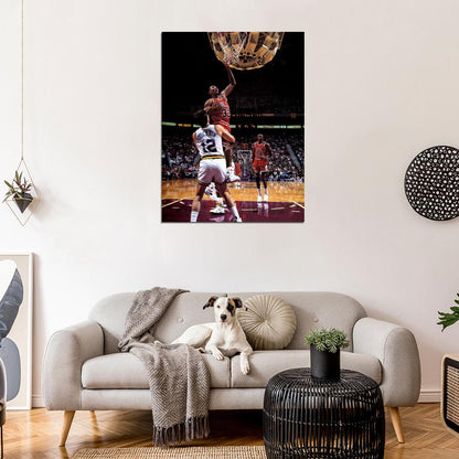 Scottie Pippen Basketball Sport Wall Art Print Poster