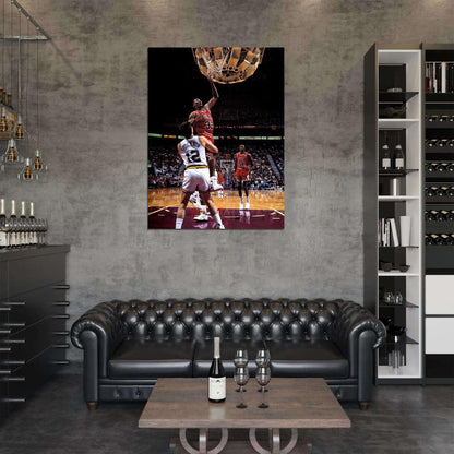 Scottie Pippen Basketball Sport Wall Art Print Poster