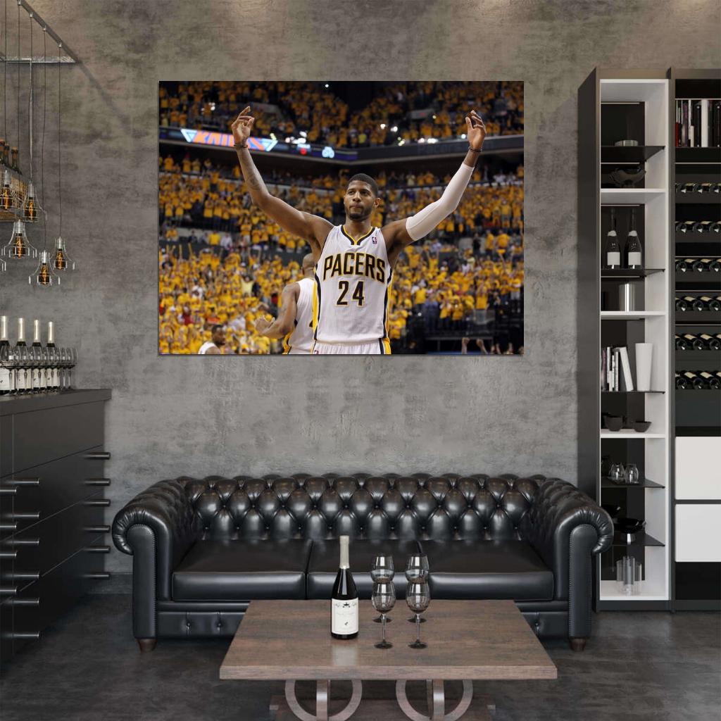 Paul George Basketball Sport Wall Art Print Poster