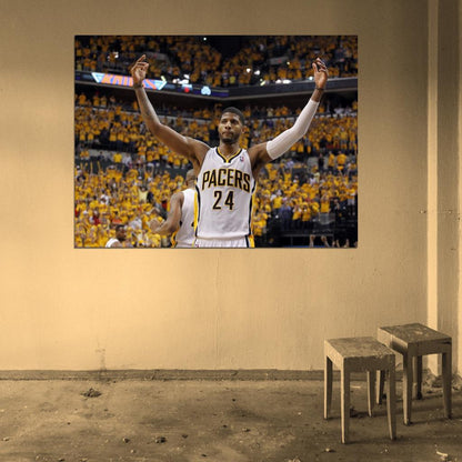 Paul George Basketball Sport Wall Art Print Poster