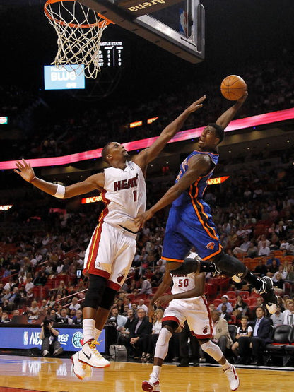Iman Shumpert Dunk Chris Bosh New York Basketball Sport Wall Art Print Poster