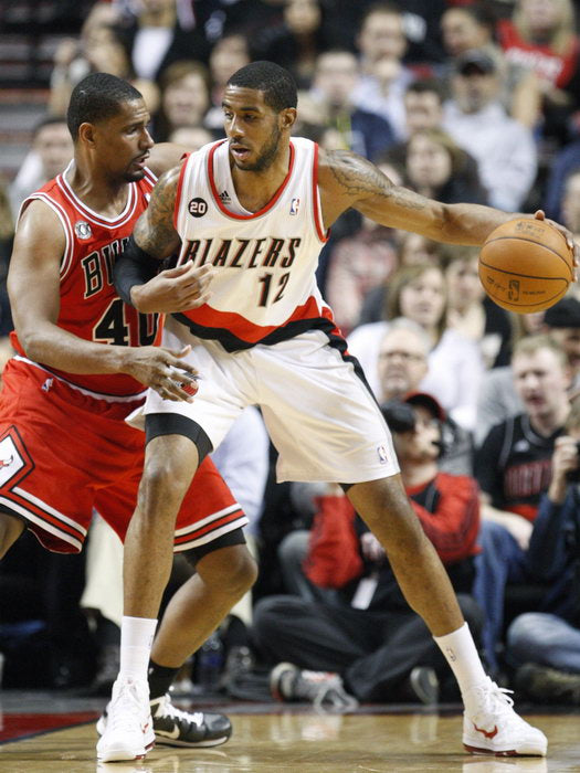 LaMarcus Aldridge Post Up Basketball Sport Wall Art Print Poster