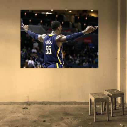 Roy Hibbert Basketball Sport Wall Art Print Poster