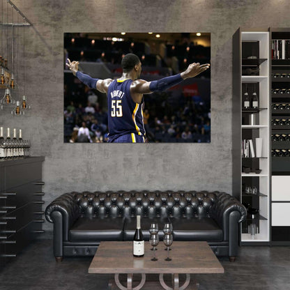 Roy Hibbert Basketball Sport Wall Art Print Poster