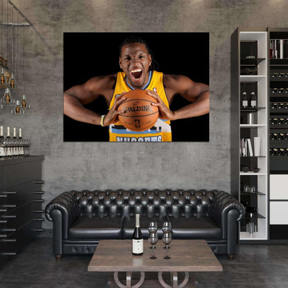Kenneth Faried Manimal Denver Basketball Sport Wall Art Print Poster