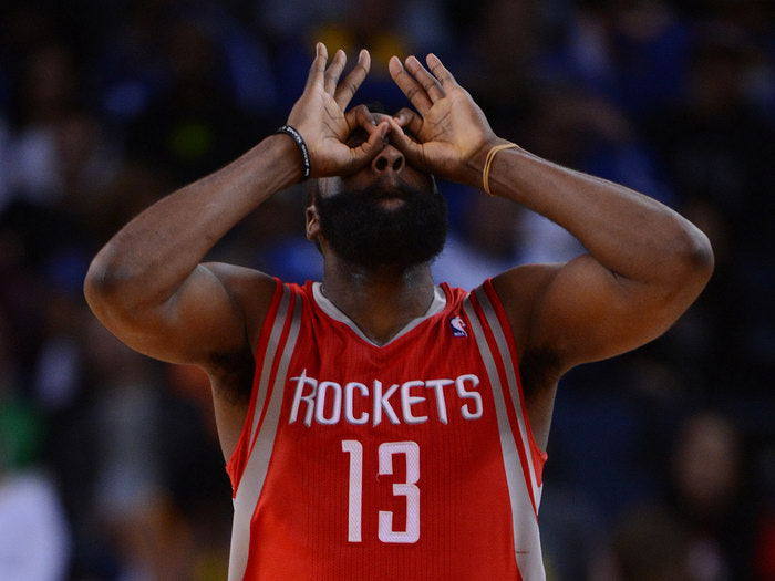 James Harden Beard Basketball Sport Wall Art Print Poster