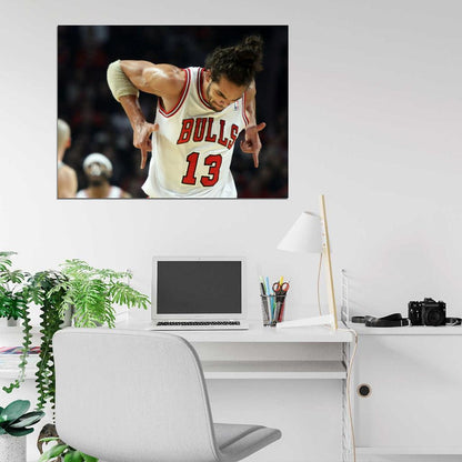 Joakim Noah Basketball Sport Wall Art Print Poster