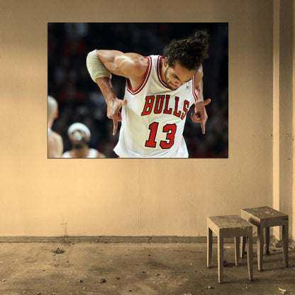 Joakim Noah Basketball Sport Wall Art Print Poster