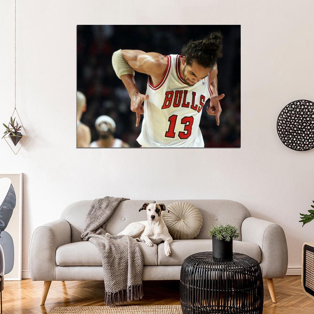 Joakim Noah Basketball Sport Wall Art Print Poster