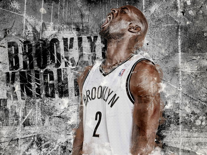 Kevin Garnett Art Basketball Sport Wall Art Print Poster
