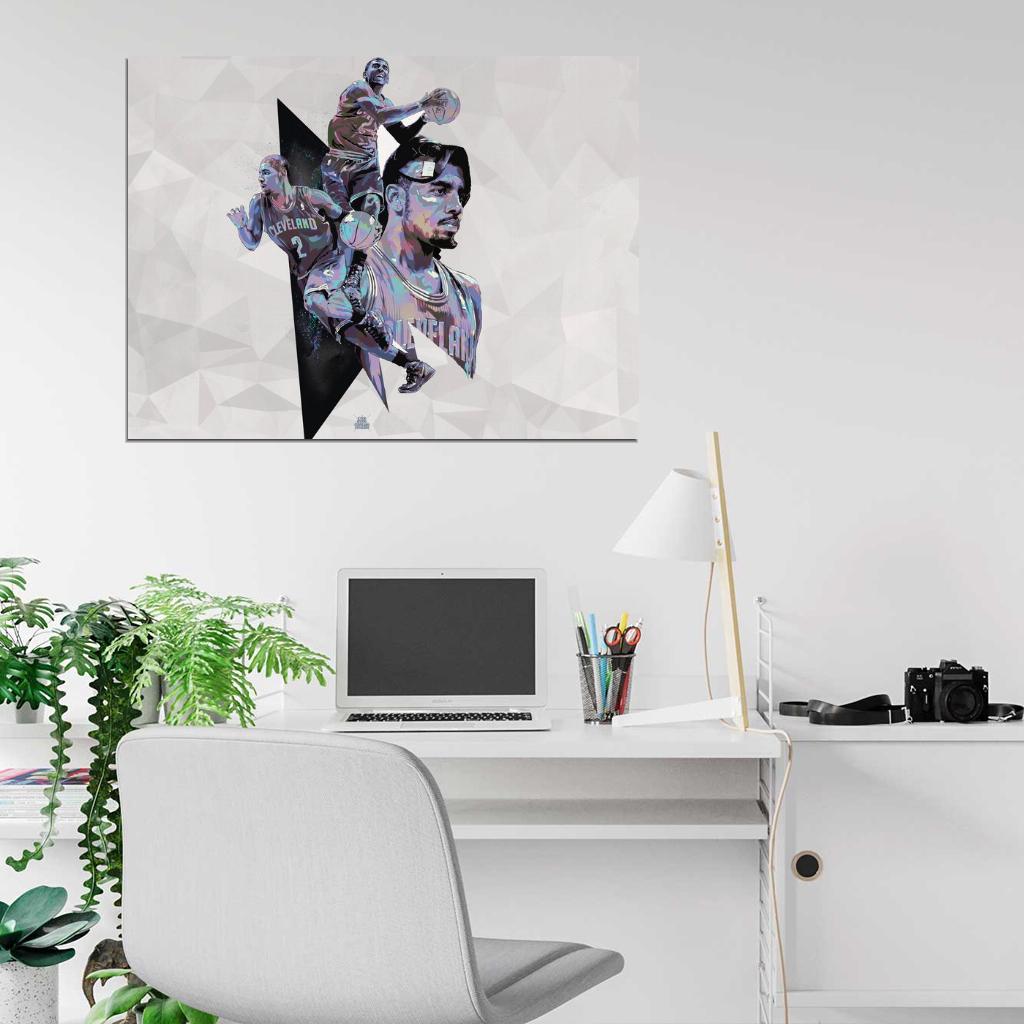 Kyrie Irving Art Basketball Sport Wall Art Print Poster