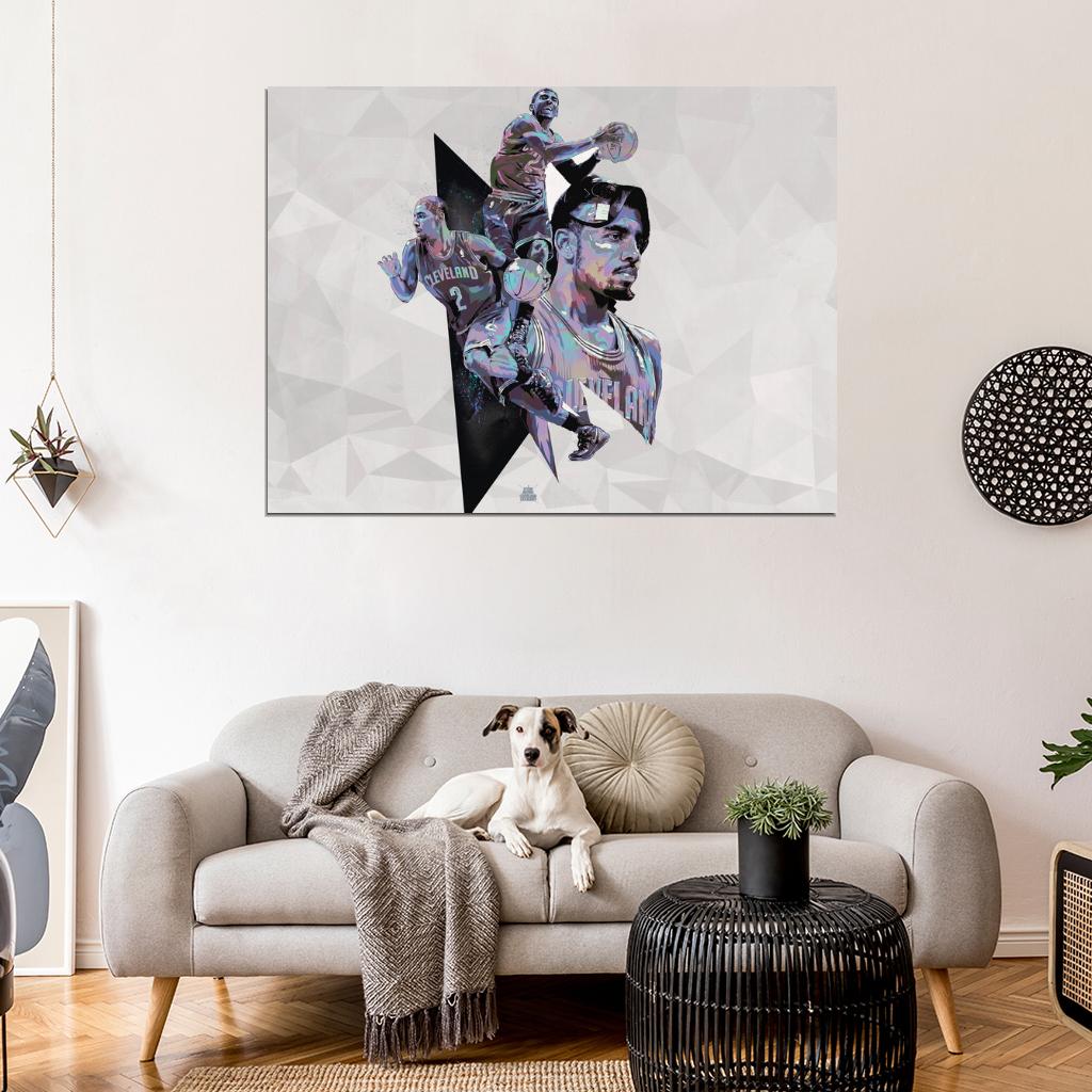 Kyrie Irving Art Basketball Sport Wall Art Print Poster