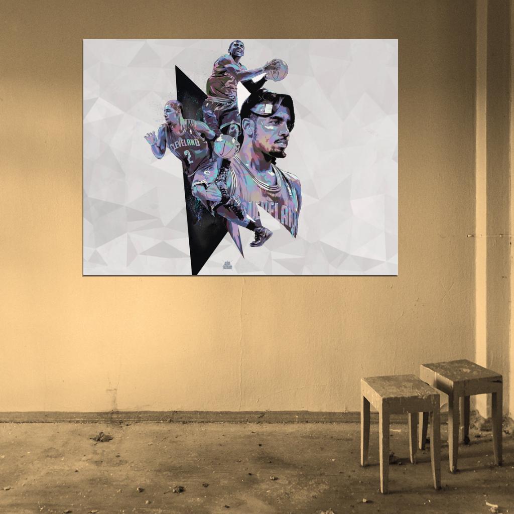 Kyrie Irving Art Basketball Sport Wall Art Print Poster