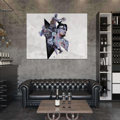 Kyrie Irving Art Basketball Sport Wall Art Print Poster