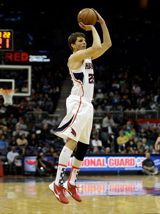 Kyle Korver Jump Shot Basketball Sport Wall Art Print Poster