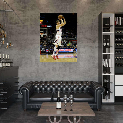 Kyle Korver Jump Shot Basketball Sport Wall Art Print Poster