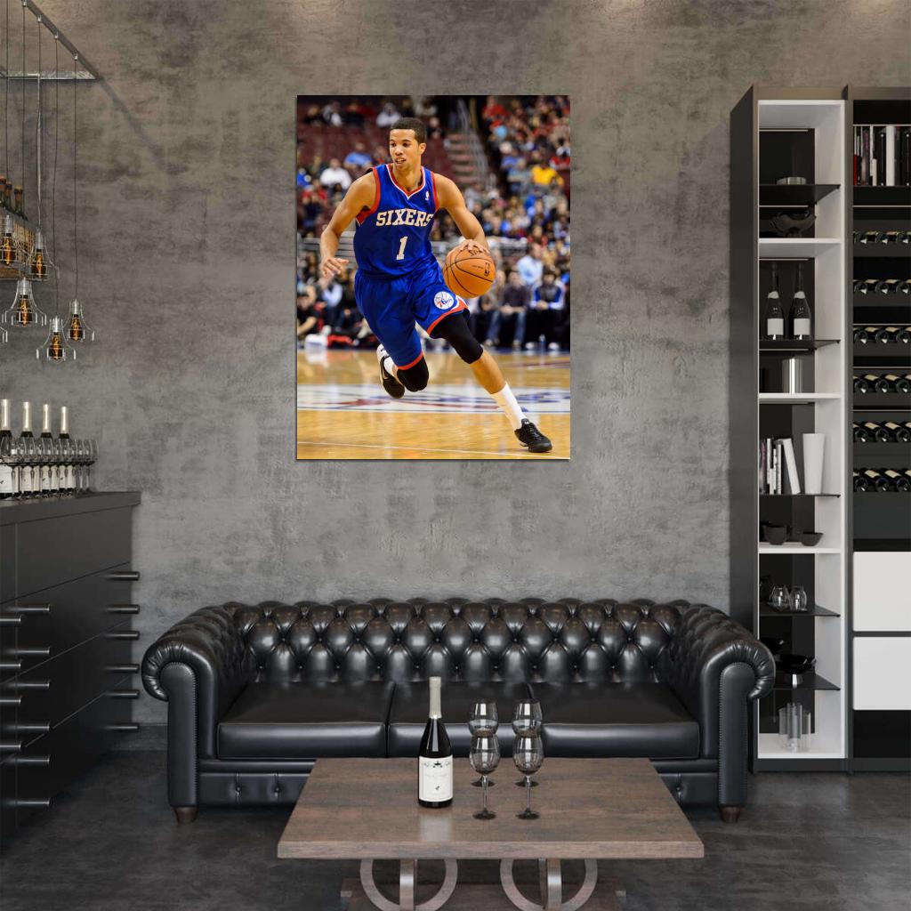Michael Carter-Williams Philadelphia Sixers Basketball Sport Wall Art Print Poster