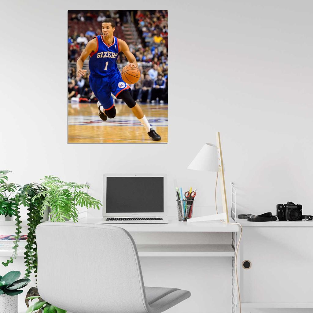 Michael Carter-Williams Philadelphia Sixers Basketball Sport Wall Art Print Poster