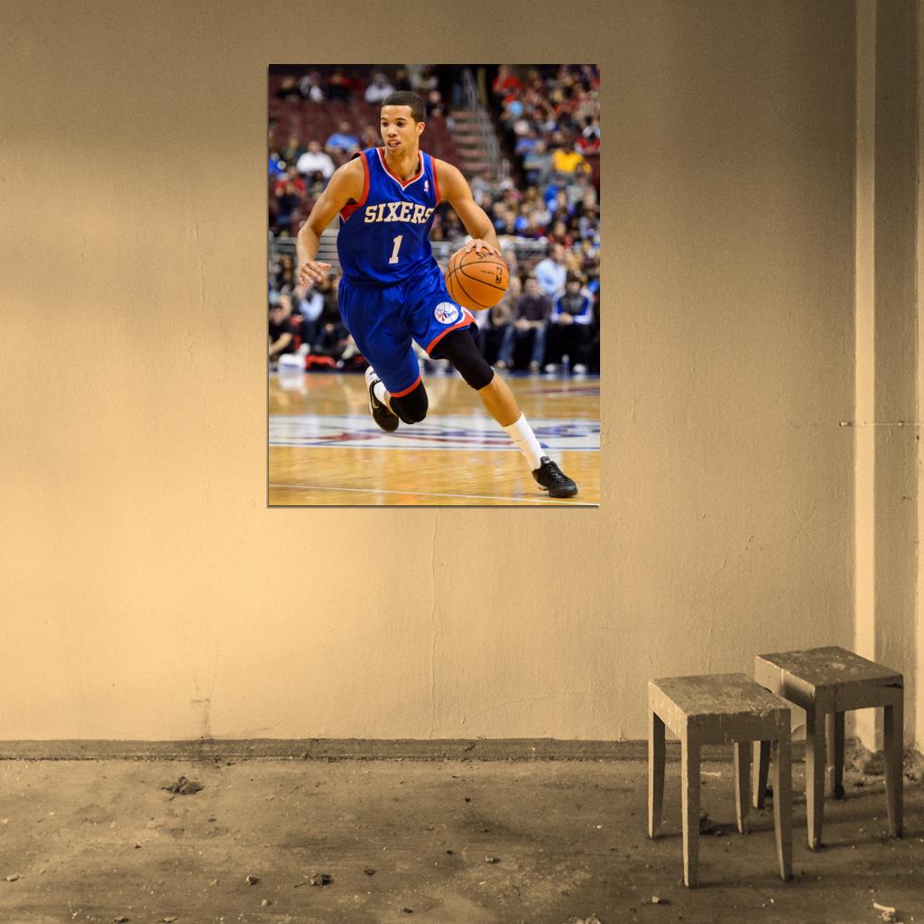 Michael Carter-Williams Philadelphia Sixers Basketball Sport Wall Art Print Poster