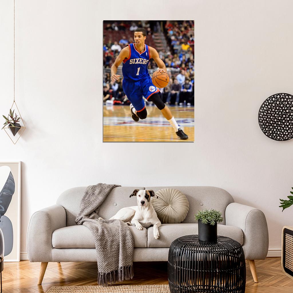 Michael Carter-Williams Philadelphia Sixers Basketball Sport Wall Art Print Poster