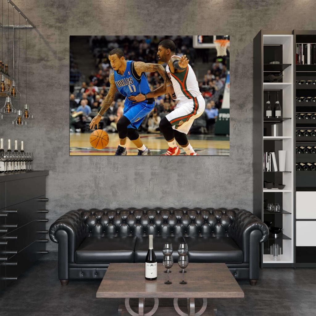 Monta Ellis Dallas Basketball Sport Wall Art Print Poster