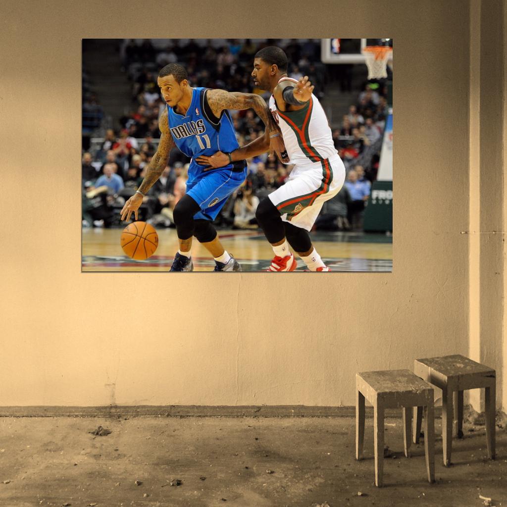 Monta Ellis Dallas Basketball Sport Wall Art Print Poster