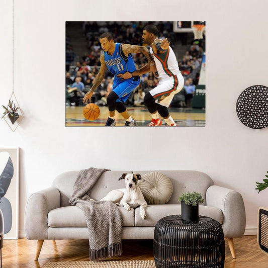 Monta Ellis Dallas Basketball Sport Wall Art Print Poster