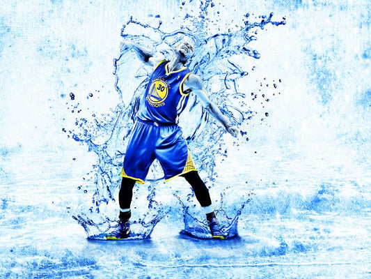 Stephen Steph Curry Art Basketball Sport Wall Art Print Poster
