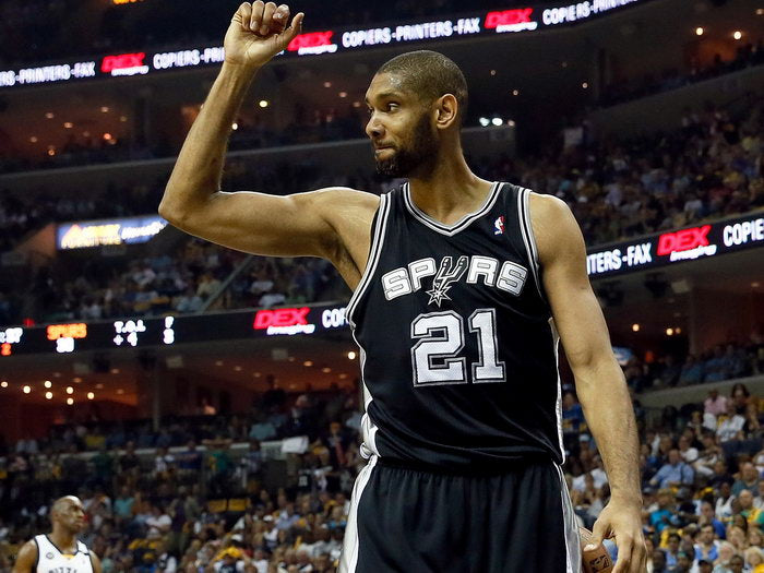 Tim Duncan Legend Basketball Sport Wall Art Print Poster