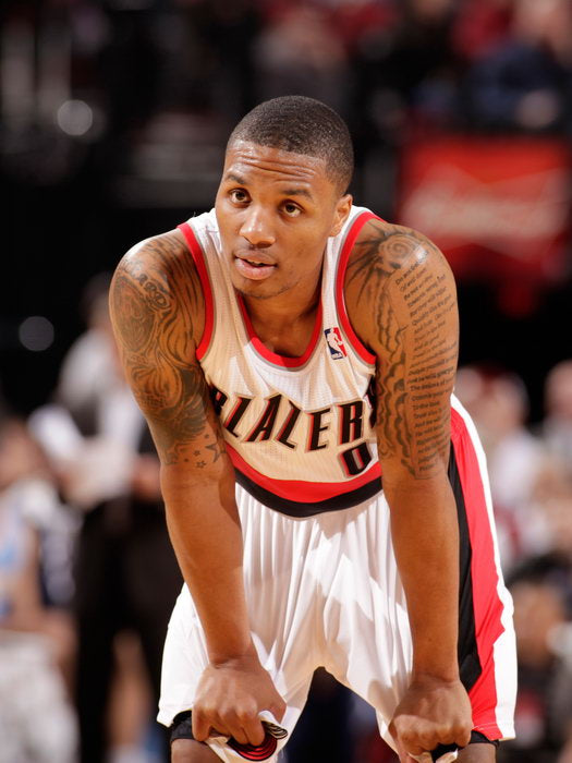 Damian Lillard Basketball Sport Wall Art Print Poster