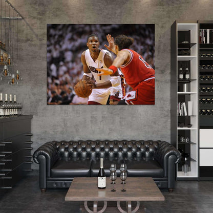 Chris Bosh Basketball Sport Wall Art Print Poster