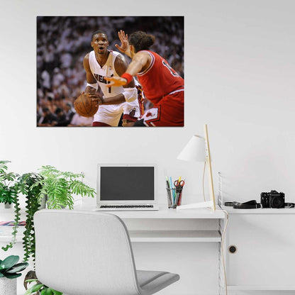 Chris Bosh Basketball Sport Wall Art Print Poster