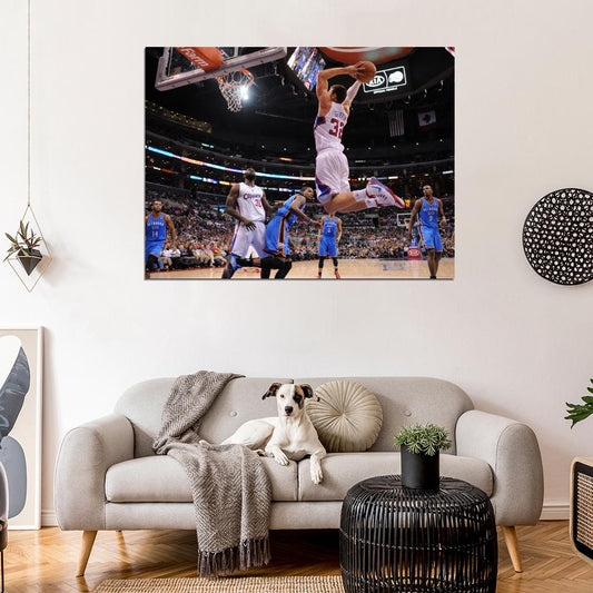Blake Griffin Alley-oop Dunk Basketball Sport Wall Art Print Poster