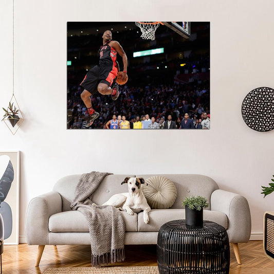 Terrence Ross Slam Dunk Contest Basketball Sport Wall Art Print Poster