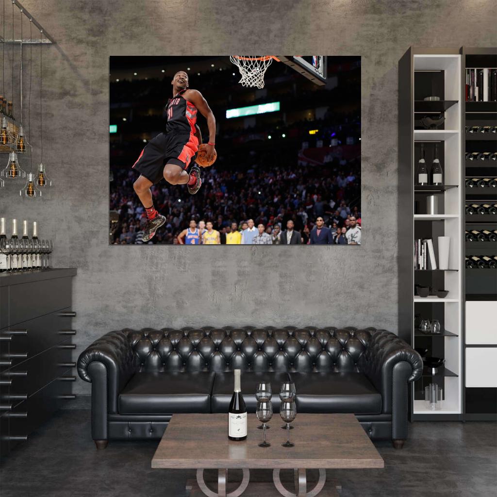 Terrence Ross Slam Dunk Contest Basketball Sport Wall Art Print Poster