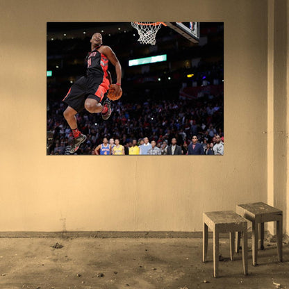 Terrence Ross Slam Dunk Contest Basketball Sport Wall Art Print Poster