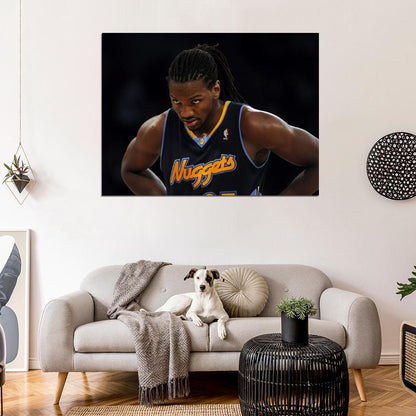 Kenneth Faried Denver Manimal Basketball Sport Wall Art Print Poster