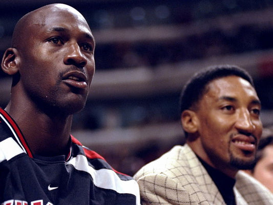 Michael Jordan Scottie Pippen Legends Basketball Sport Wall Art Print Poster