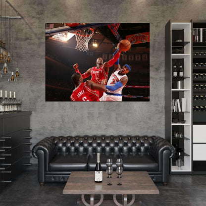 Dwight Howard Block Basketball Sport Wall Art Print Poster