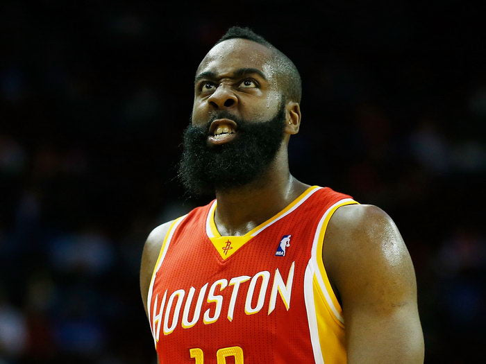 James Harden Beard Basketball Sport Wall Art Print Poster