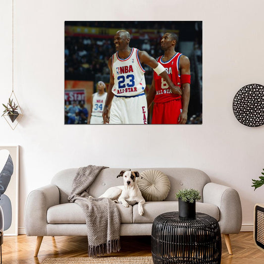 Michael Jordan All-Star Game 2003 Basketball Sport Wall Art Print Poster