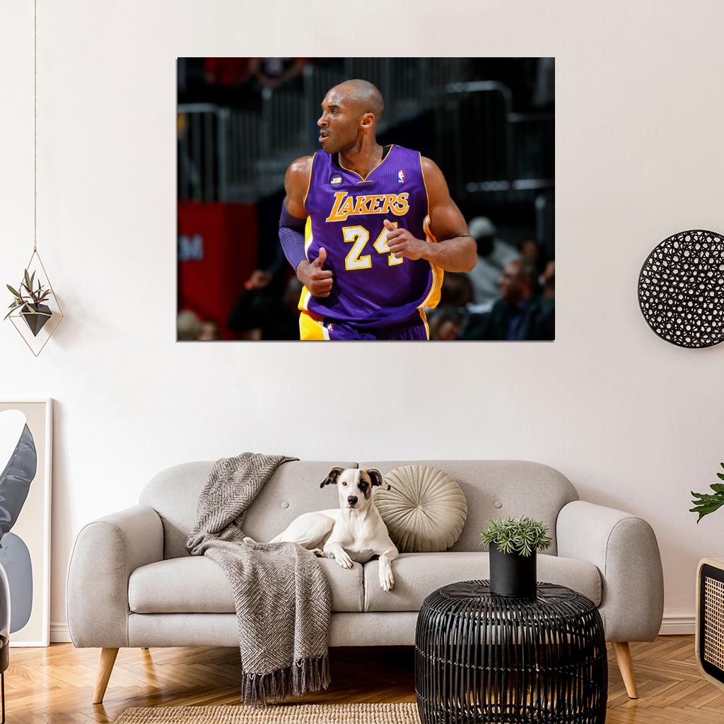 Black Mamba Los Angeles Basketball Sport Wall Art Print Poster