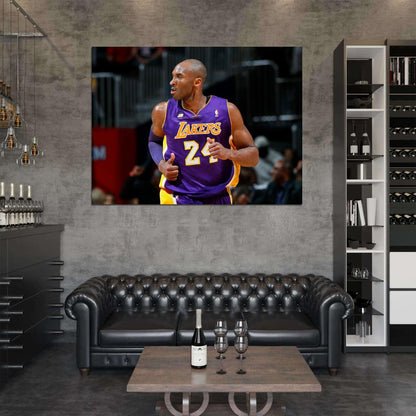 Black Mamba Los Angeles Basketball Sport Wall Art Print Poster