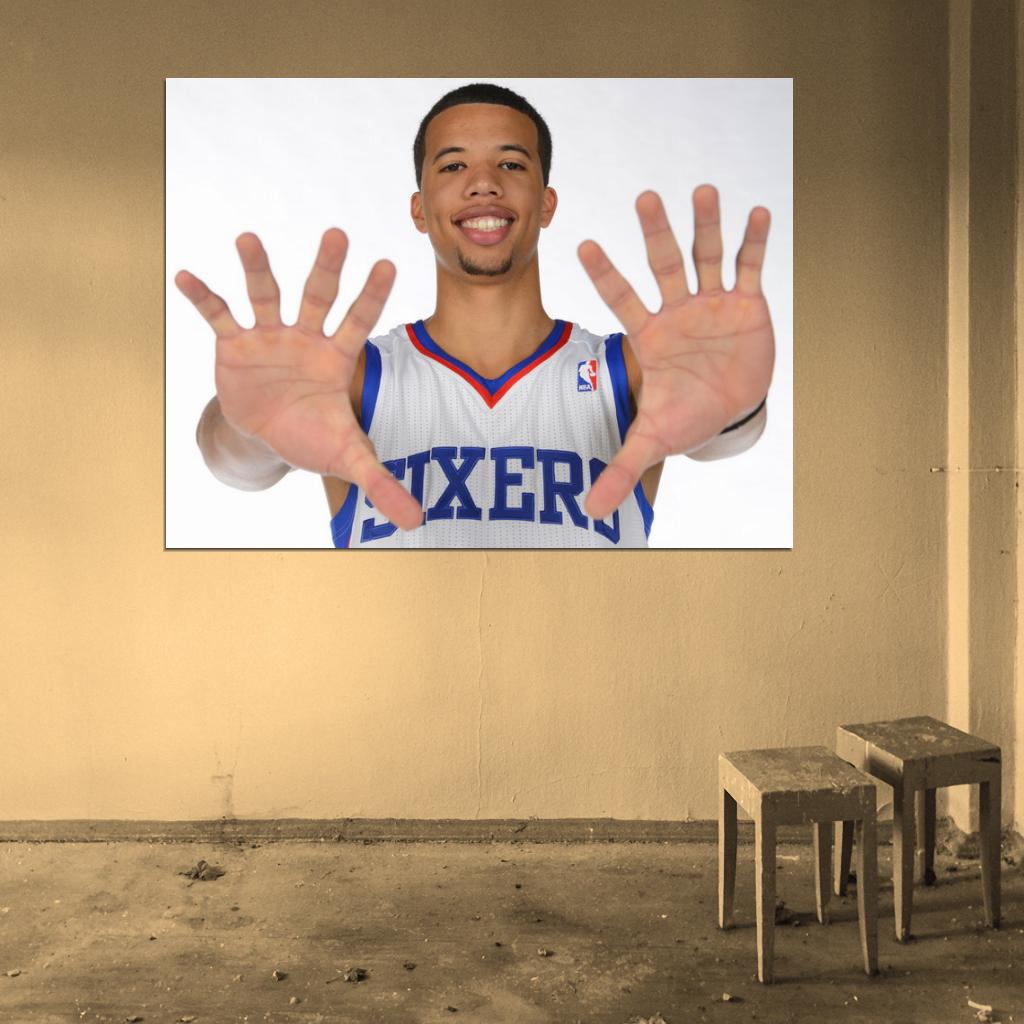 Michael Carter-Williams Philadelphia Sixers Basketball Sport Wall Art Print Poster